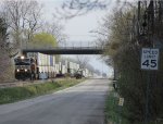 NS 9758 leads NS 265 heading west